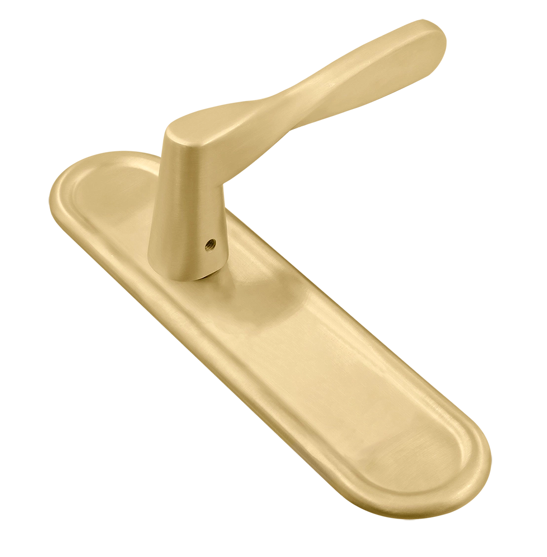 Ручка дверная THE OLYMPICS PLR AH на планке, цвет Осенний мёд/Autumn Honey фото купить Улан-Удэ