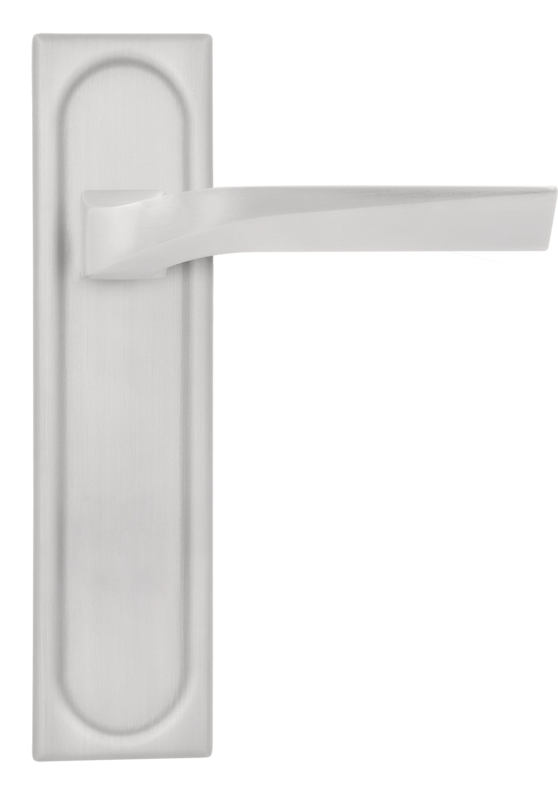 Ручка дверная WD CONCERT HALL PLS SSW на планке, цвет Стокгольмский снегопад/Stockholm Snowfall фото купить в Улан-Удэ