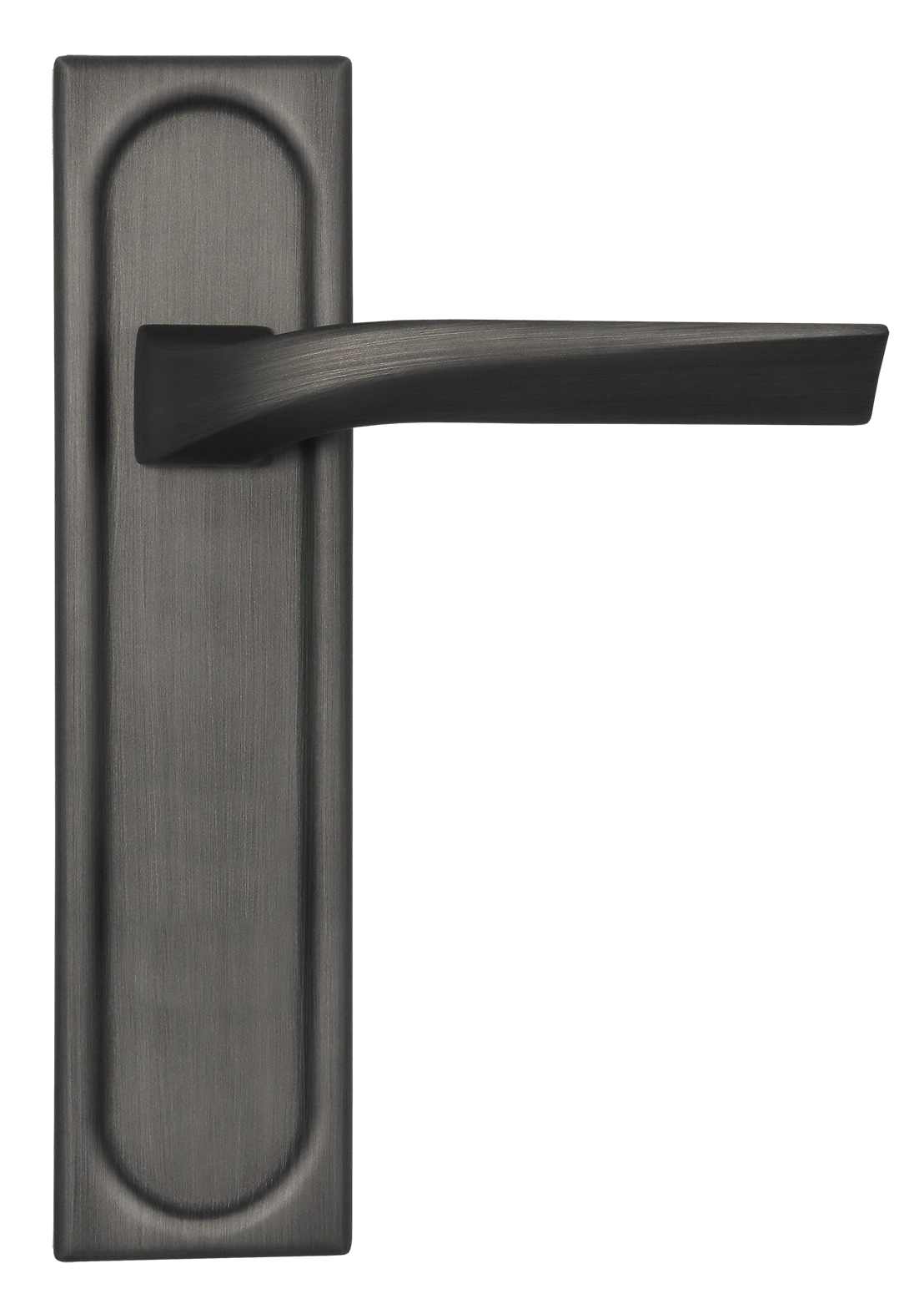 Ручка дверная WD CONCERT HALL PLS SST на планке, цвет Летняя гроза/Summer Storm фото купить в Улан-Удэ