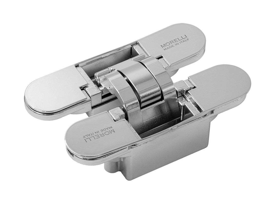 Петля скрытая HH-20 PC, врезная с 3D-регулировкой, вес полотна до 60 кг цвет хром фото купить Улан-Удэ