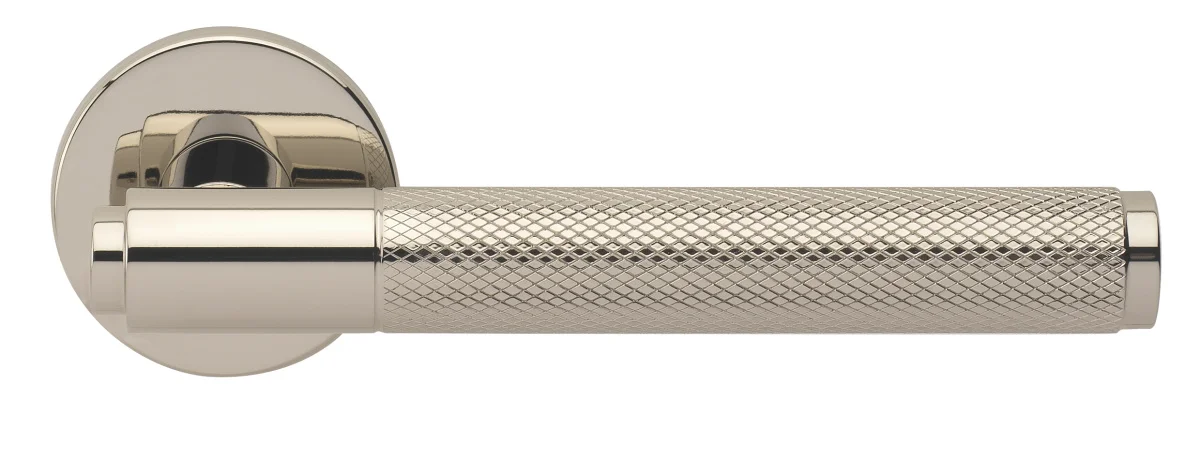 BRIDGE R6 NIS, ручка дверная с усиленной розеткой, цвет -  матовый никель фото купить Улан-Удэ