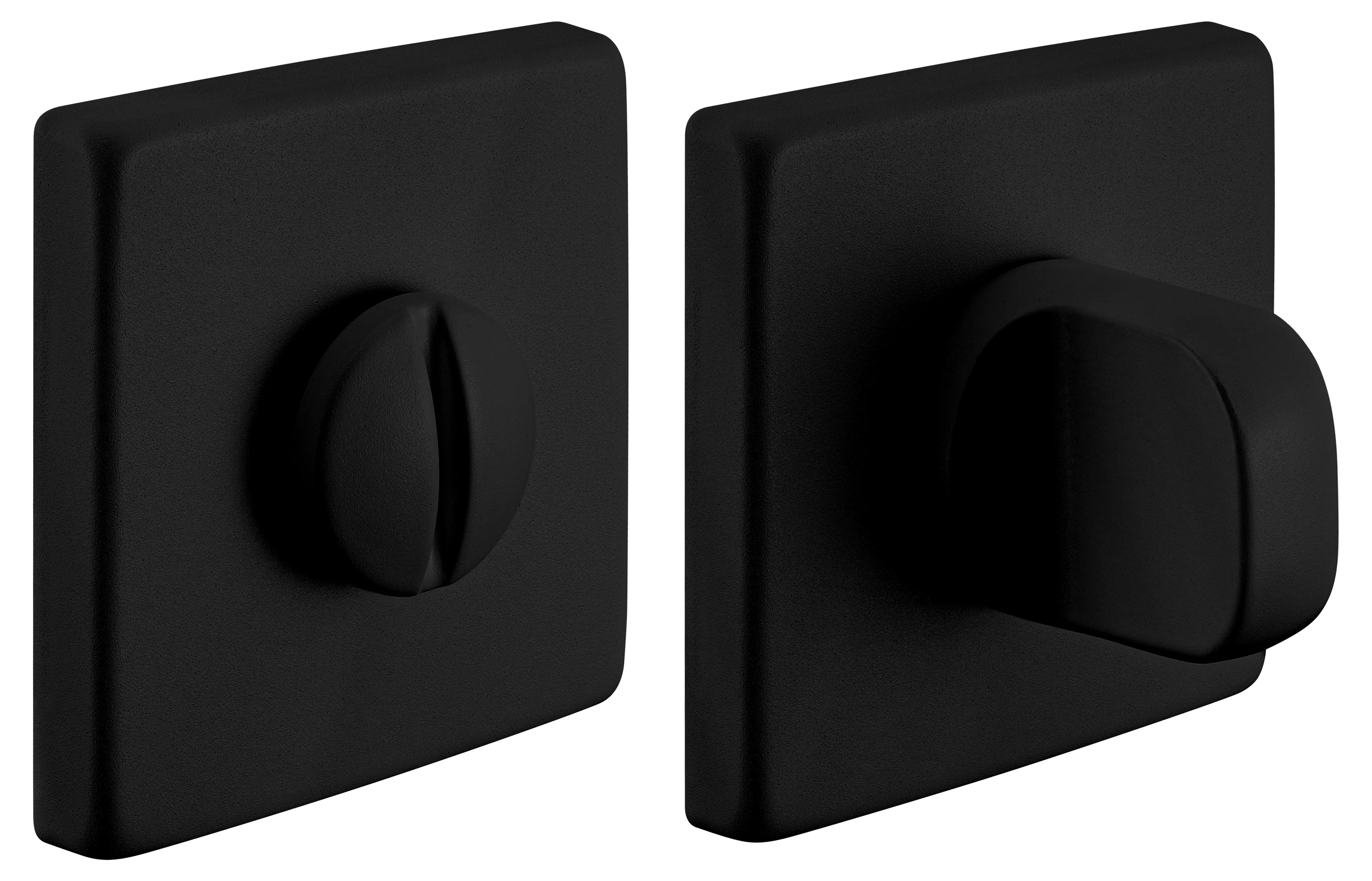 LUX-WC-S5 NERO, завертка дверная, цвет - черный фото купить Улан-Удэ