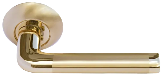 КОЛОННА, ручка дверная MH-03 SG/GP, цвет - мат.золото/золото фото купить Улан-Удэ