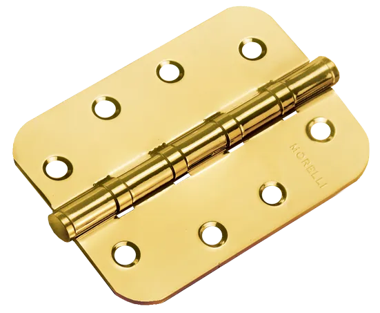 MS-C 100X70X2.5-4BB SG, петля стальная скругленная универсальная, цвет - мат.золото фото купить Улан-Удэ