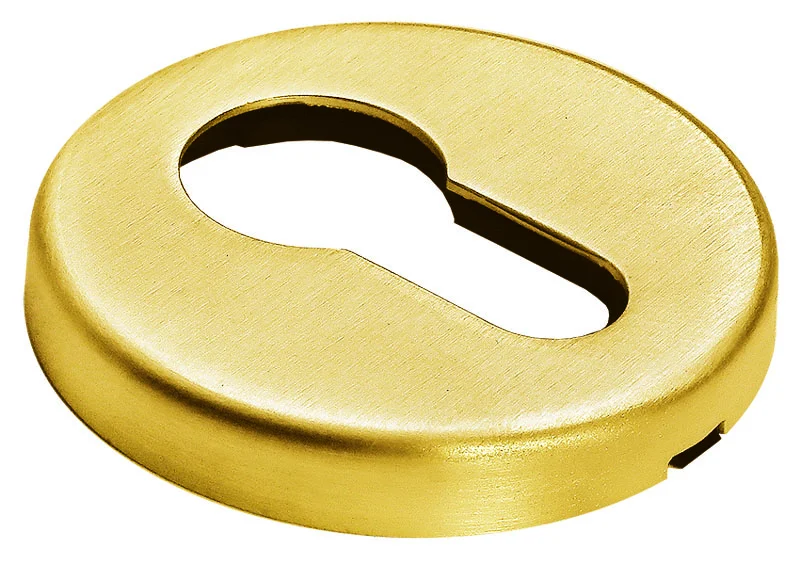 LUX-KH-R5 OSA, накладка на евроцилиндр, цвет - матовое золото фото купить Улан-Удэ