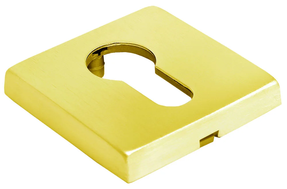 LUX-KH-S5 OSA, накладка на евроцилиндр, цвет - матовое золото фото купить Улан-Удэ