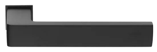Ручка дверная HORIZONT-SM NERO раздельная без розетки, цвет черный, ЦАМ фото купить Улан-Удэ